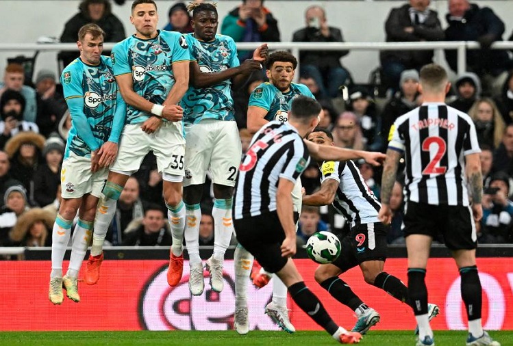Newcastle reached the final of the English League Cup