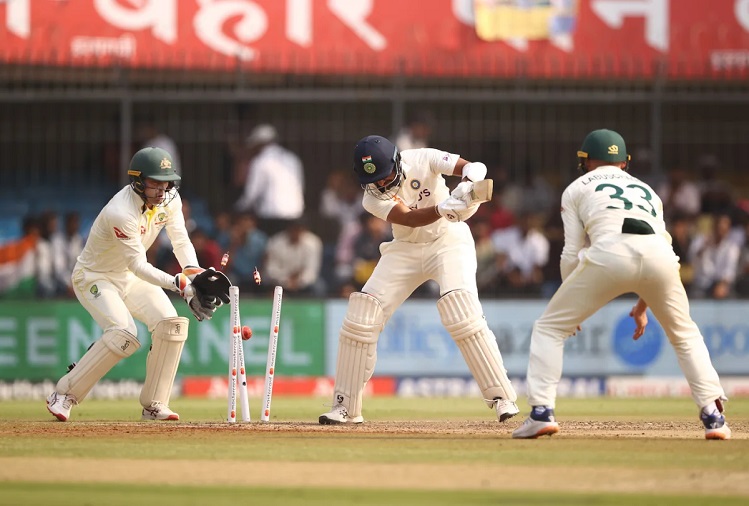 IND VS AUS: India got initial shock, lost four wickets for 44 runs