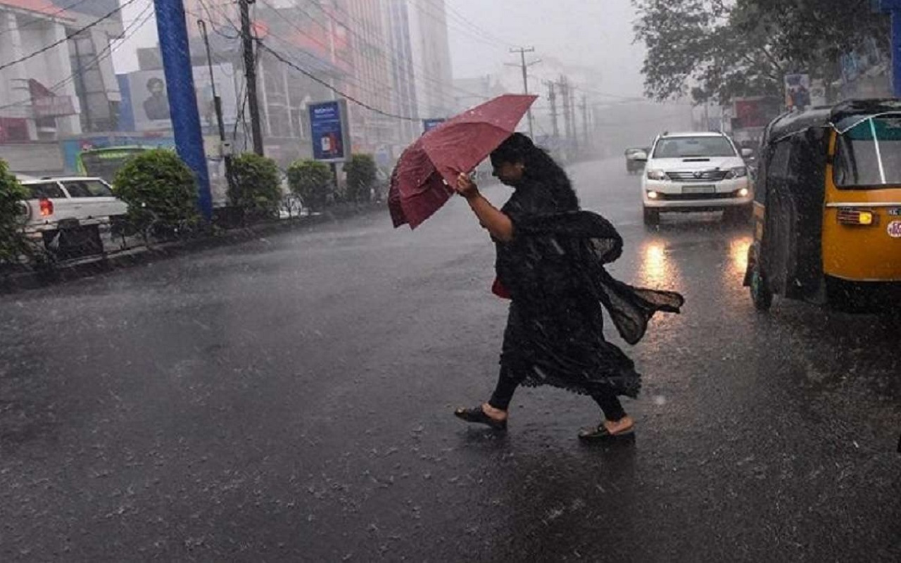 Weather update: Heavy storm and rain continues, morning started with rain in many districts of Rajasthan