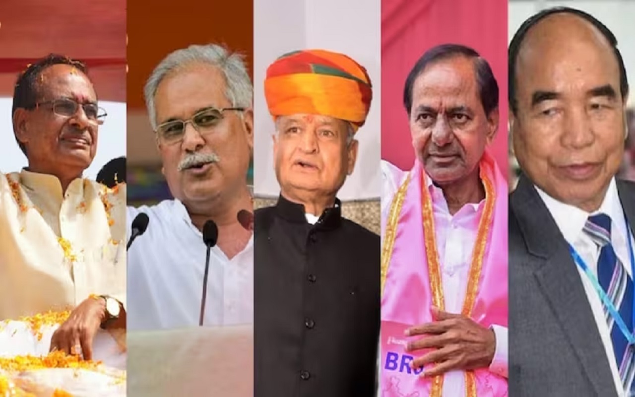 Exit Poll 2023: Know the results of exit polls in five states, whose government is being formed and who is away from power.