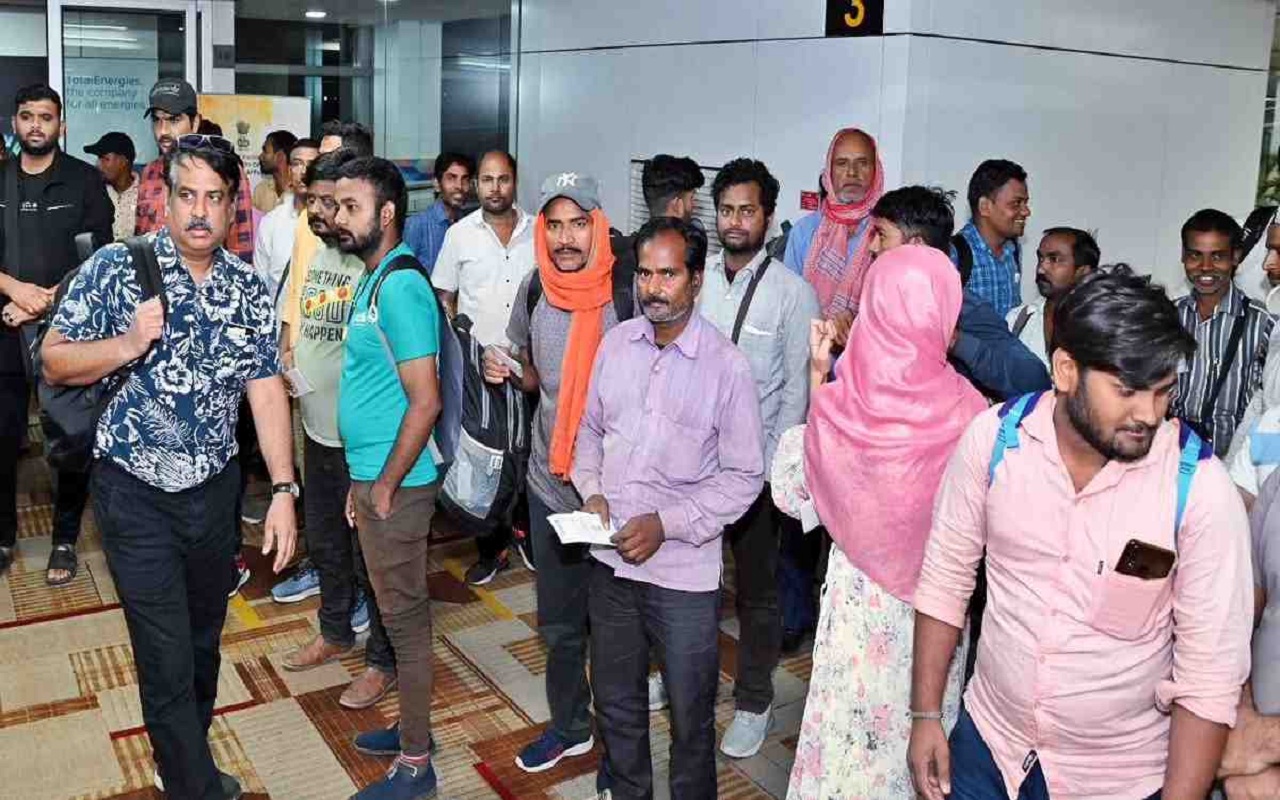 Operation Kaveri: Another batch of 231 Indians return home from Sudan.