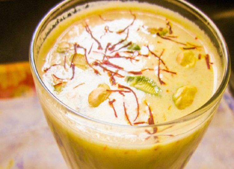 Recipe of the Day: You can make kesriya  lassi at home with these things