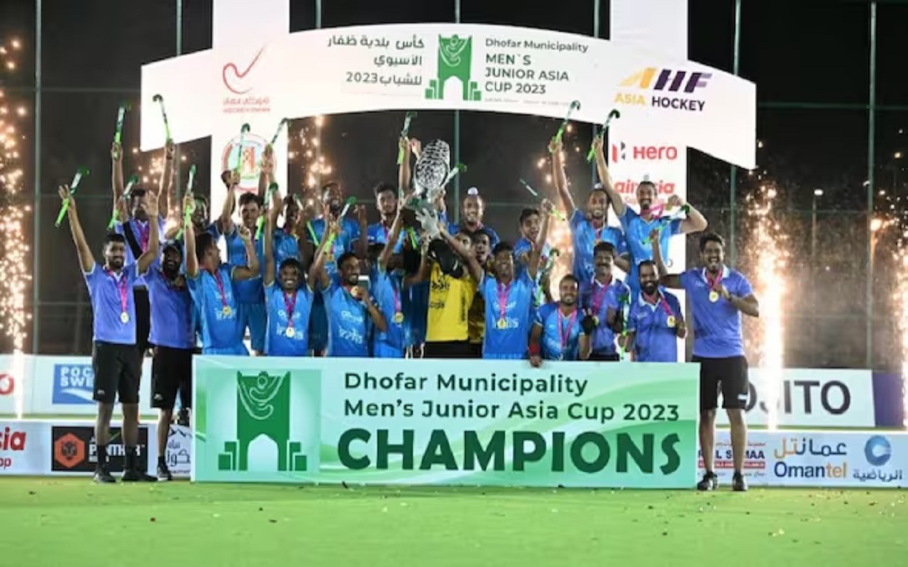 Junior Mens Asia Cup Hockey: Indian team beat Pakistan in Junior Asia Cup