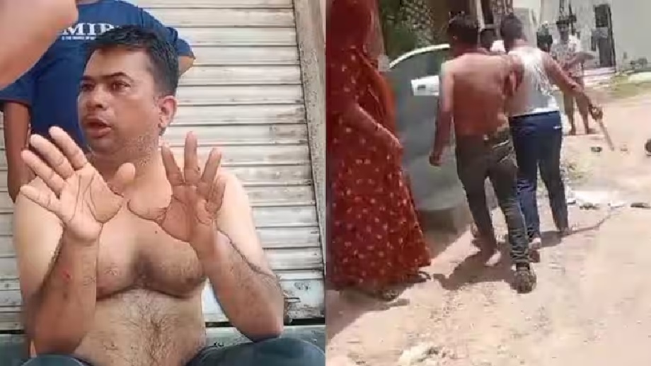 Rajasthan: He opened his pants in front of a 9-year-old girl and took out his private part and then started doing obscene acts, after which the crowd beat him up...