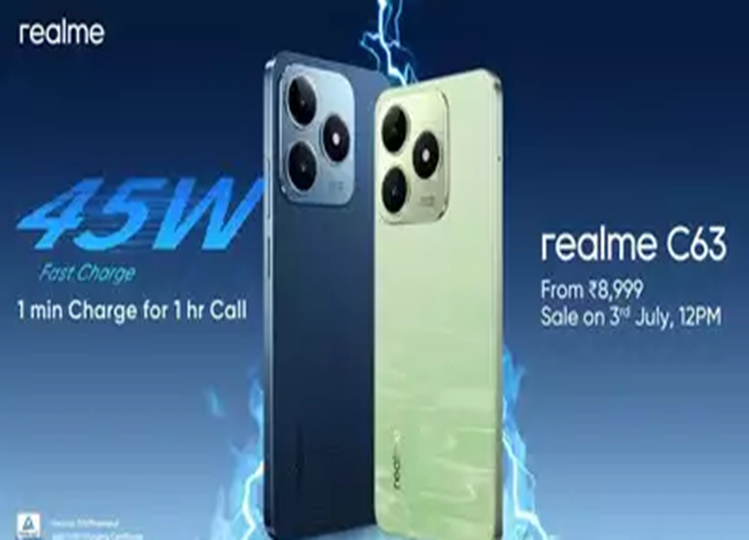 This Realme smartphone launched in India at a price of just 8999 rupees, has a 5000mAh battery