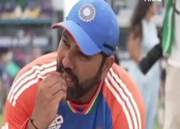 Video: Rohit Sharma reveals why he ate soil from the Barbados pitch after India's T20 World Cup win