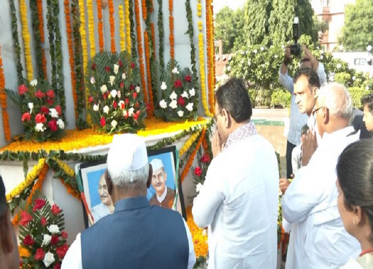 Rajasthan CM Bhajanlal Sharma pays tribute to Mahatma Gandhi, Lal Bahadur Shastri on birth anniversary