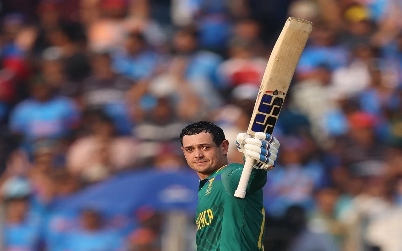 ODI World Cup: Quinton de Kock became the first South African cricketer to achieve this feat, leaving Kallis behind