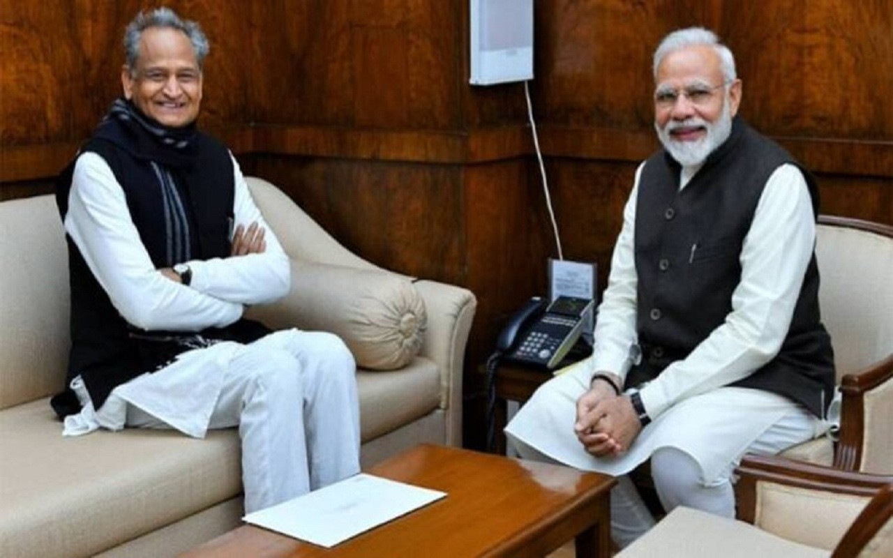 Prime Minister Modi wished Rajasthan Chief Minister Ashok Gehlot on his birthday