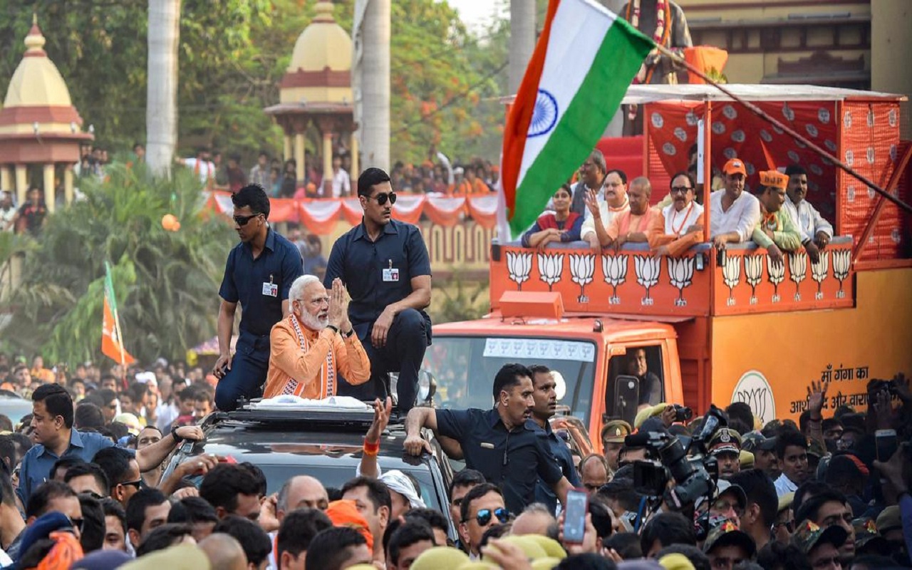 Prime Minister Modi will hold a 36 kilometer long roadshow in Bengaluru on Saturday.