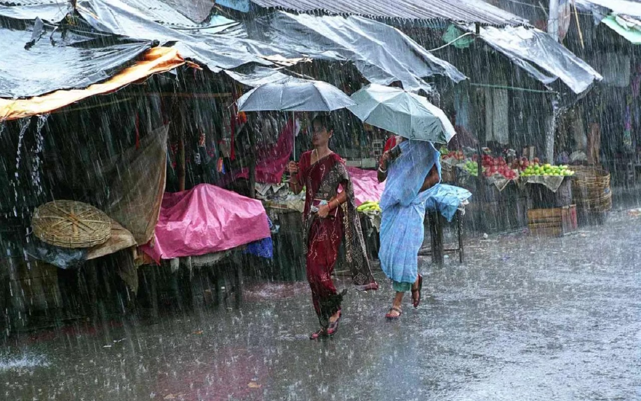Weather update: Monsoon rains continue across the country, rain activities will increase in Rajasthan from July 5
