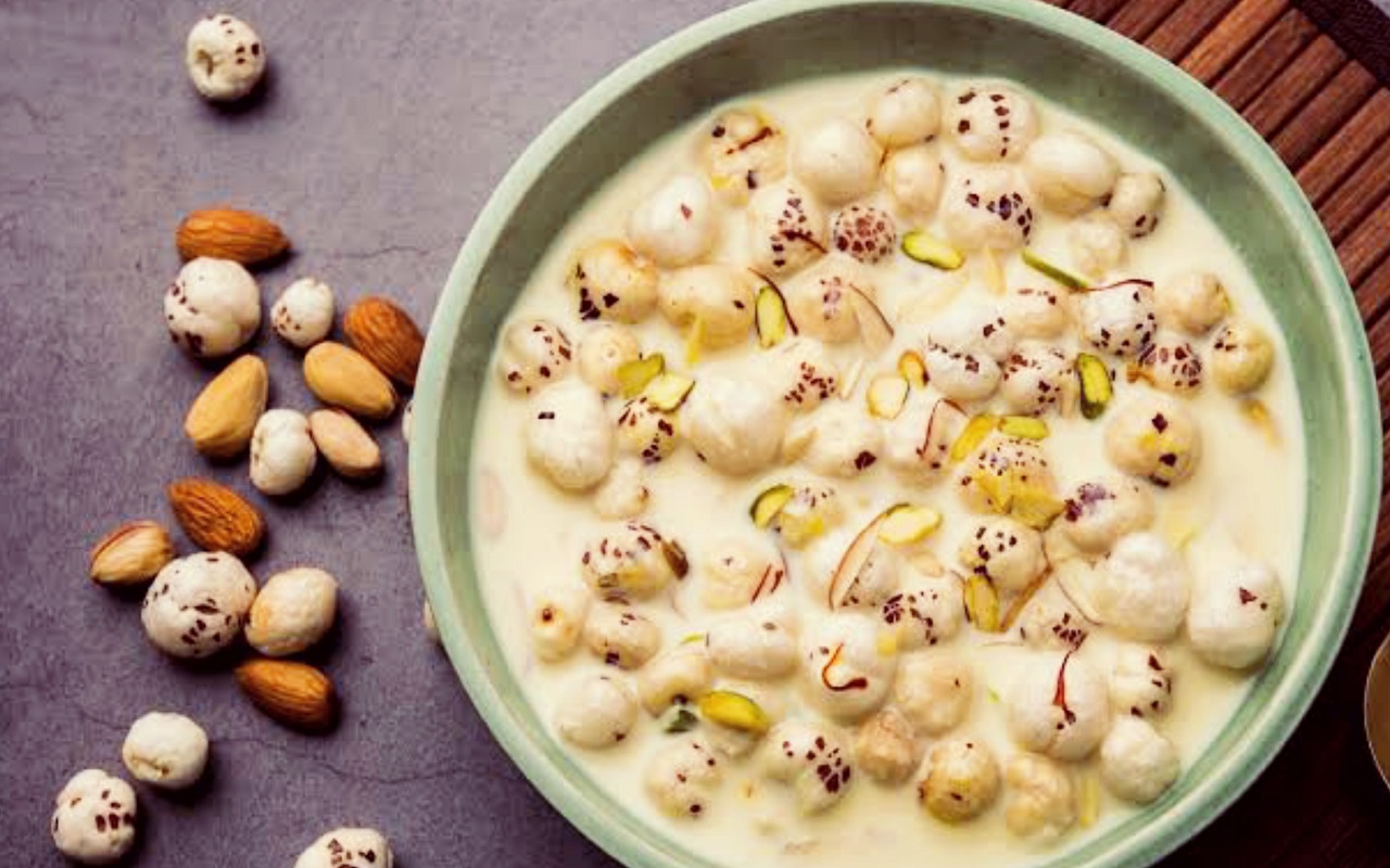 Recipe of the Day: You can also make Makhana Kheer in the rain, it is very tasty