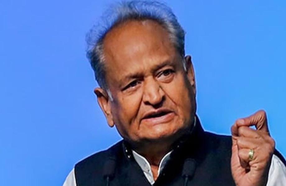 Ashok Gehlot targeted the government