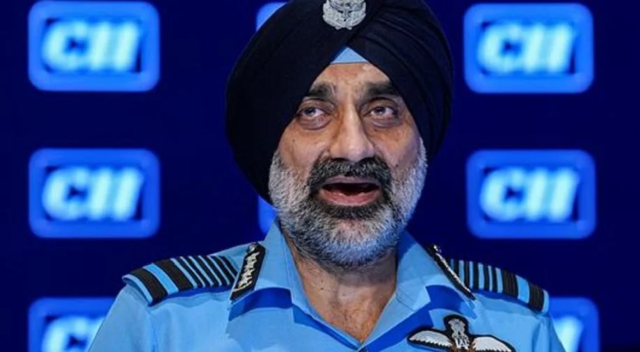 Air Chief Marshal took a jibe at Pak PM Shahbaz Sharif, saying this
