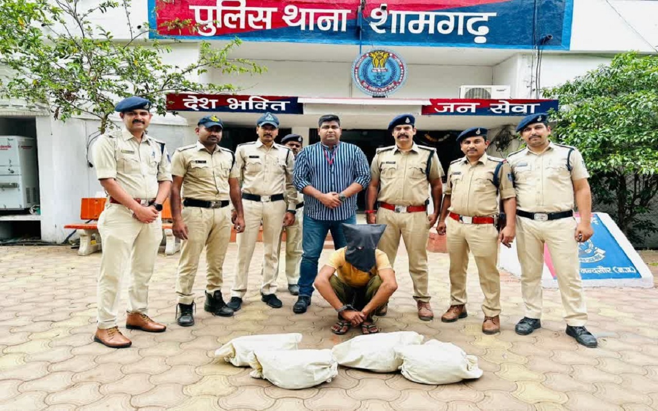 Madhya Pradesh: Police seized 20 kg heroin in Mandsaur, one arrested