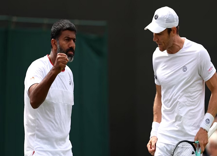 Wimbledon Tennis Tournament: India's Rohan Bopanna made a winning start, won the men's doubles