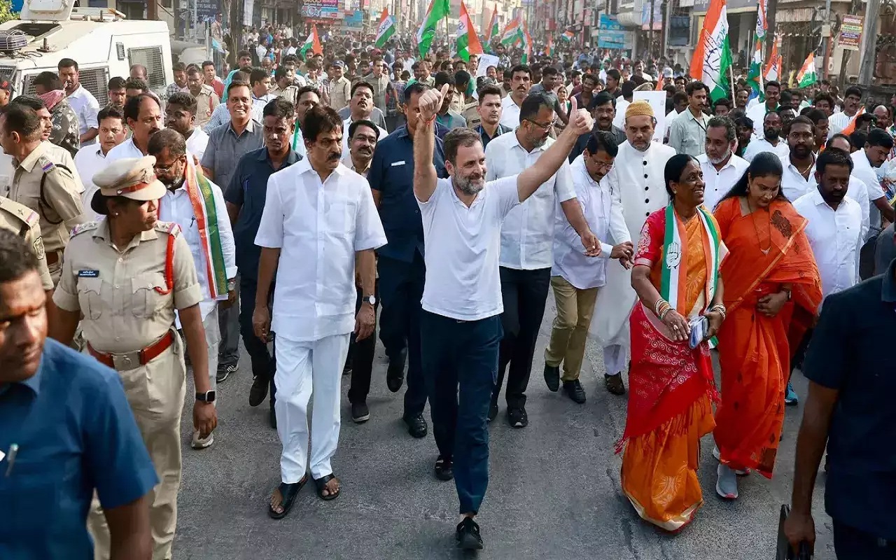 Rajasthan: Congress's 'Bharat Jodo Nyay Yatra' will pass through Rajasthan, will cover 128 km route in Dholpur-Banswara.