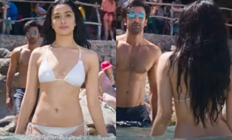Shraddha Kapoor rocks the internet with her sizzling backless bikini in TJMM song 'Tere Pyar Mein'