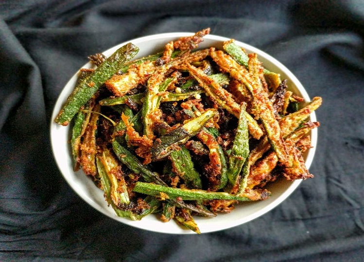 Recipe Tips: You can also make crispy okra in lunch, the taste of food will increase