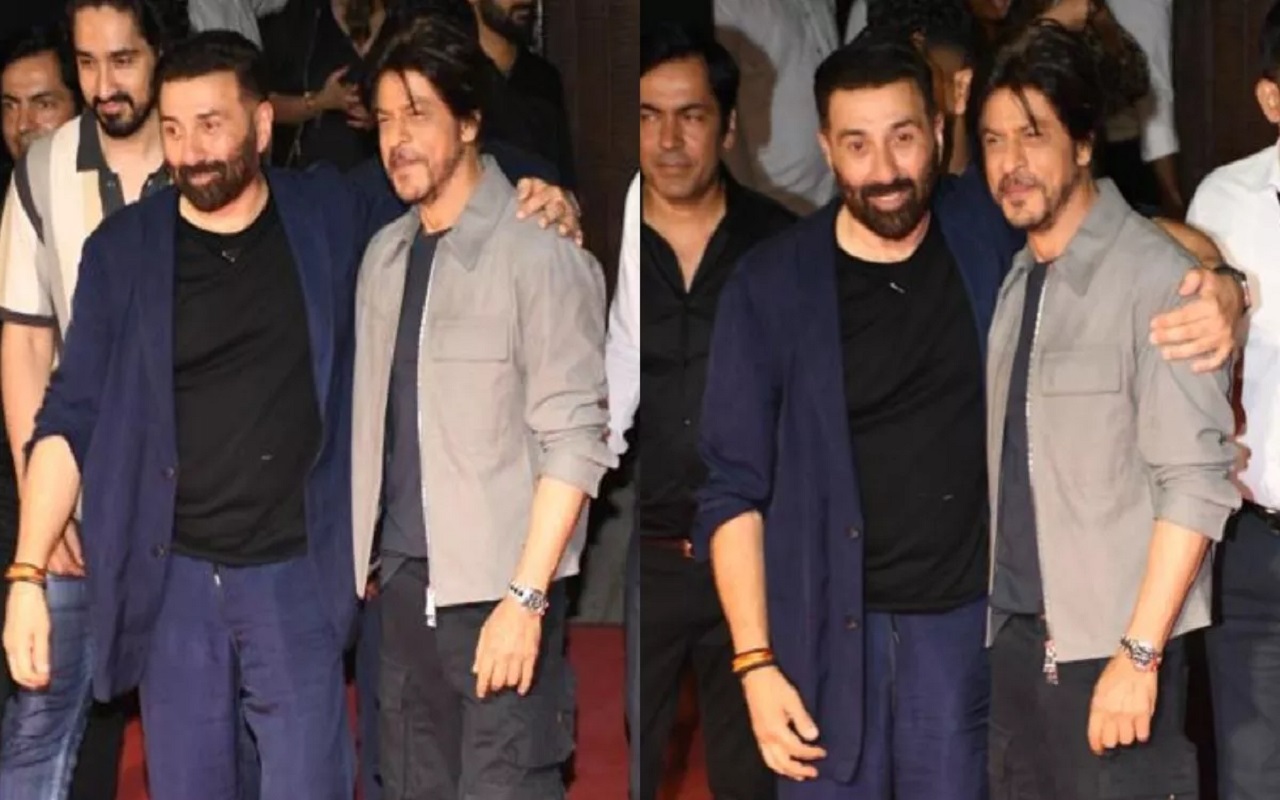 Gadar 2: Big stars arrived at the success party of Gadar 2, Shahrukh told Sunny that he could not stop something like this....