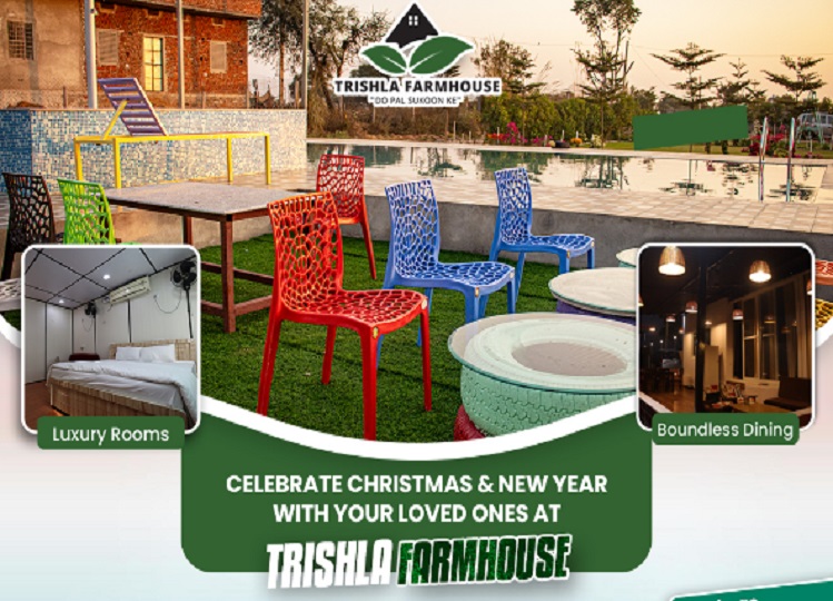 Travel Tips: Welcome the New Year at Trishla Farmhouse, cheap package for 8-12 friends