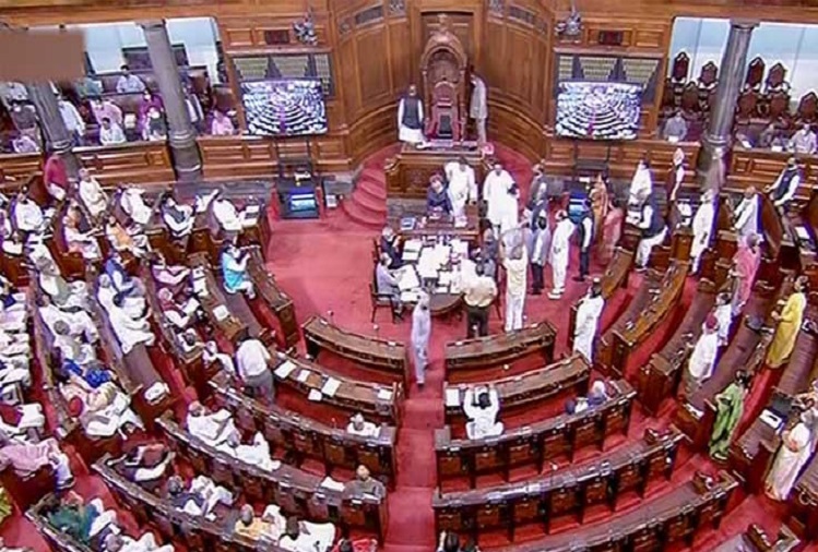 Rajya Sabha :mRajya Sabha proceedings adjourned till 2 pm due to uproar by opposition members