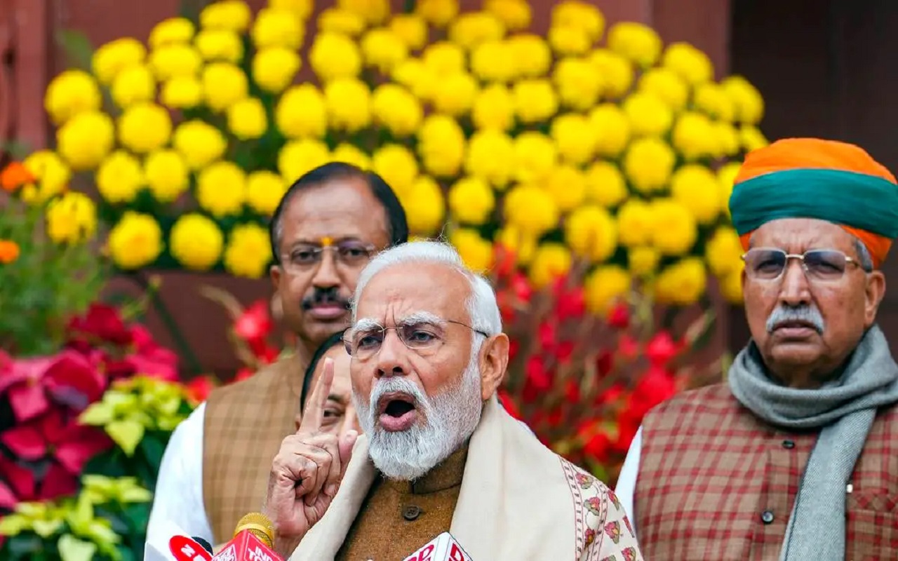Budget session: PM Modi's target on Congress, Congress suffered losses due to launching the same product again and again