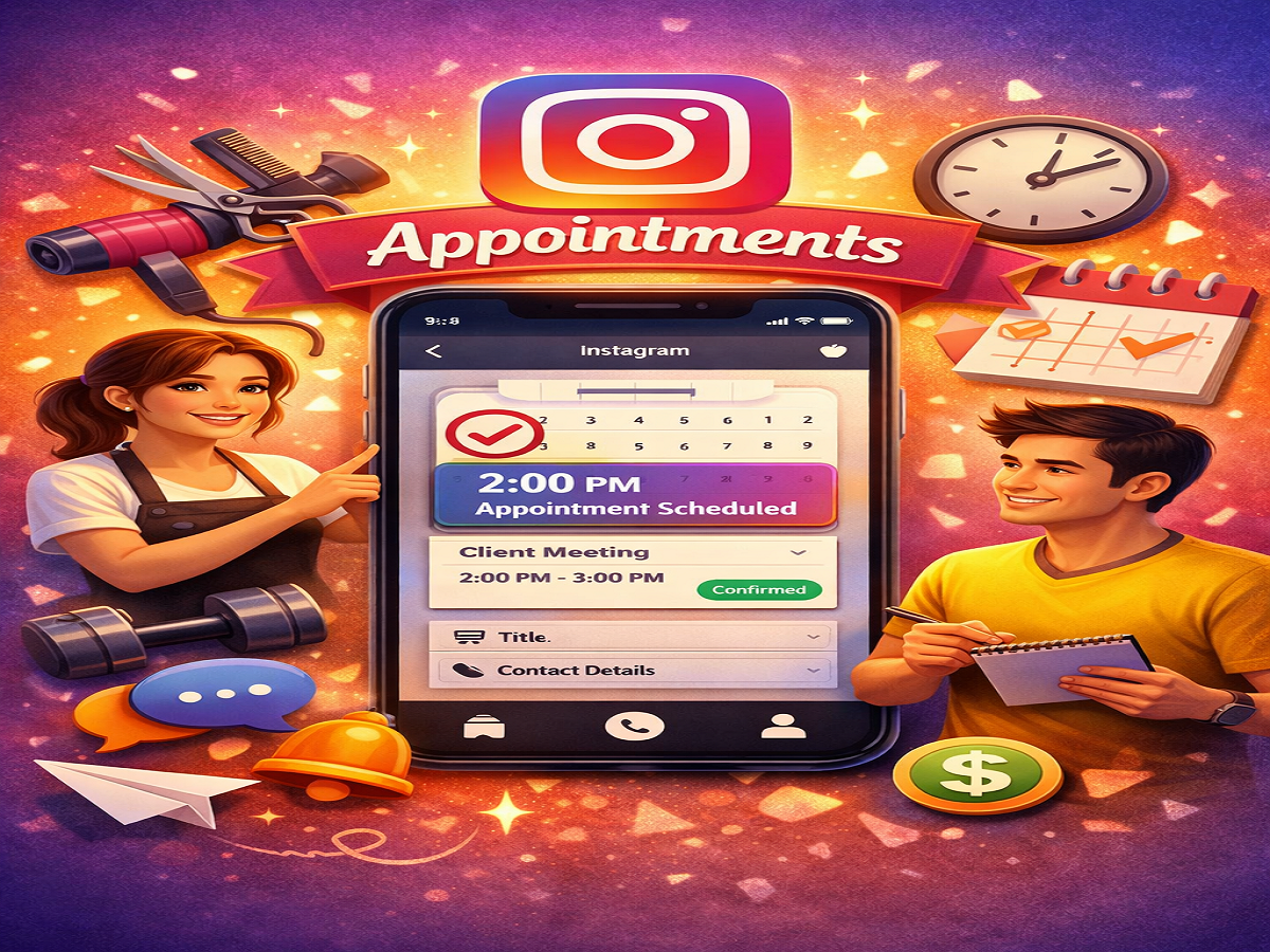 Instagram Appointment Booking Feature: Step-by-Step Guide to Schedule Meetings Directly in the App