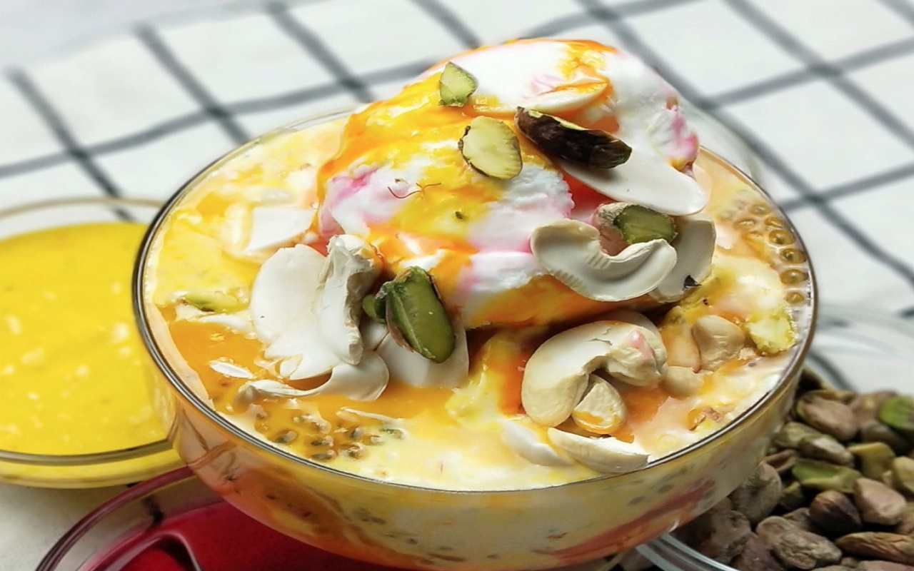 Summer recipe: Kesar Faluda will definitely be liked by children, it is also easy to make
