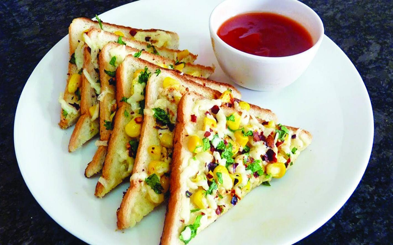 Recipe Tips: Make and feed corn cheese toast to children on holidays, they will enjoy it