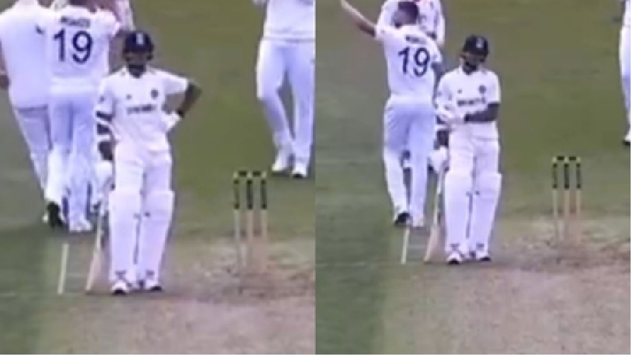 Yashasvi Jaiswal had scored 17 runs with the help of two fours in 25 balls, then when the umpire declared him out, watch the video 