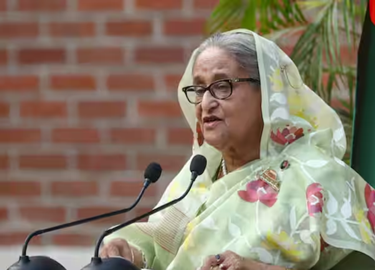 How much property does Bangladesh's former PM Sheikh Hasina own, who had to leave her country