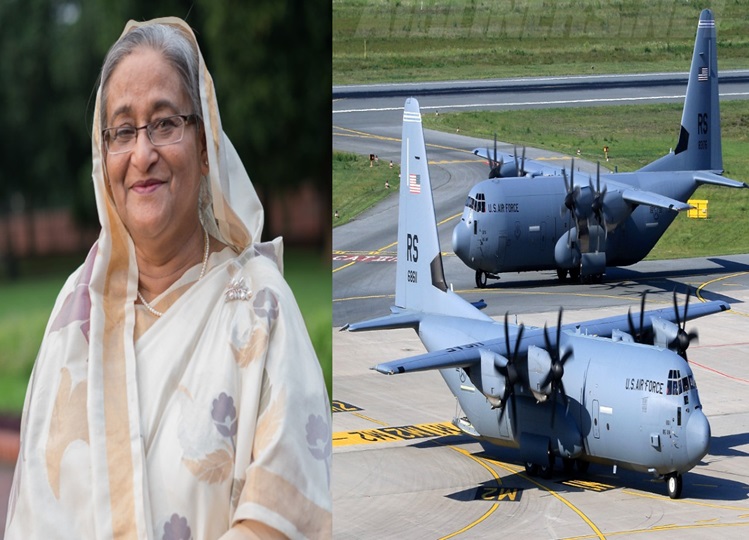 The plane in which Sheikh Hasina came to India, knowing its specialty will shock you