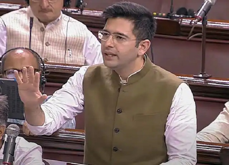 Raghav Chaddha: Shock to Rajya Sabha MP Raghav Chaddha, will have to vacate the government bungalow, you should also know the reason.