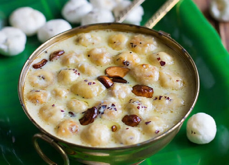 Recipe Tips: You can also make Makhana Kheer to enjoy during Navratri.