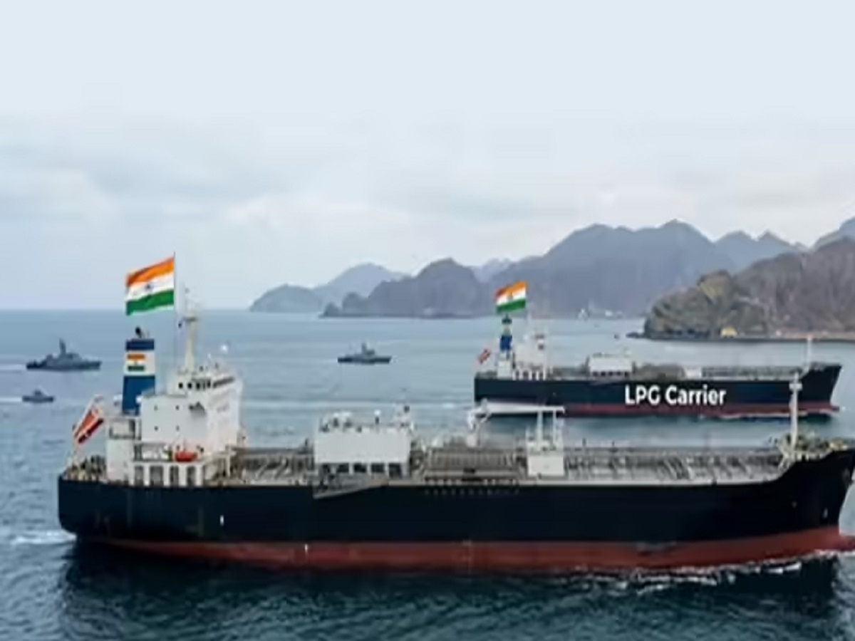 ndia has taken a major step to evacuate the 16 ships stranded in the western part of the Strait of Hormuz following the ceasefire