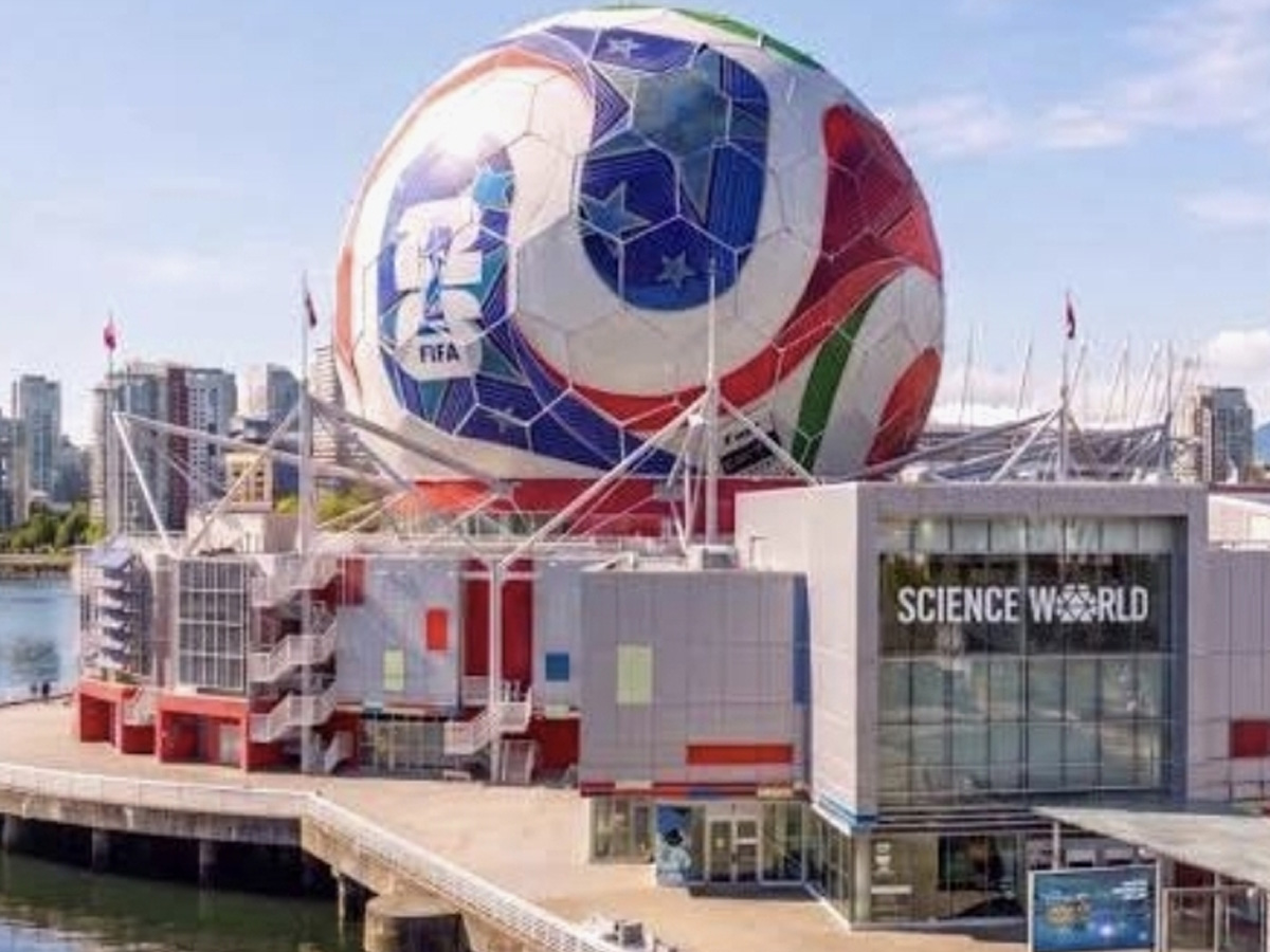 FIFA World Cup 2026: Vancouver's Science World to be Transformed into a Giant 'Football'
