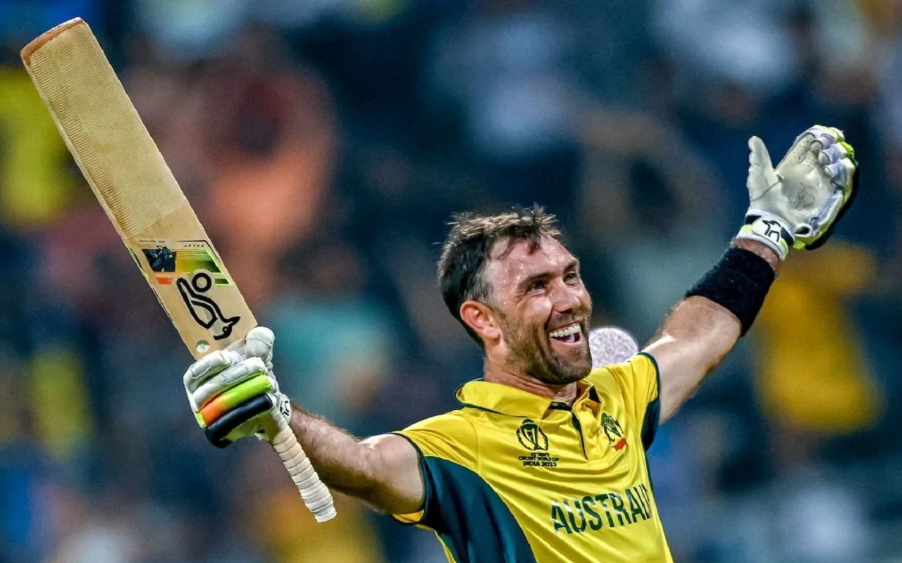 ICC ODI World Cup: Glenn Maxwell broke this world record by scoring a double century