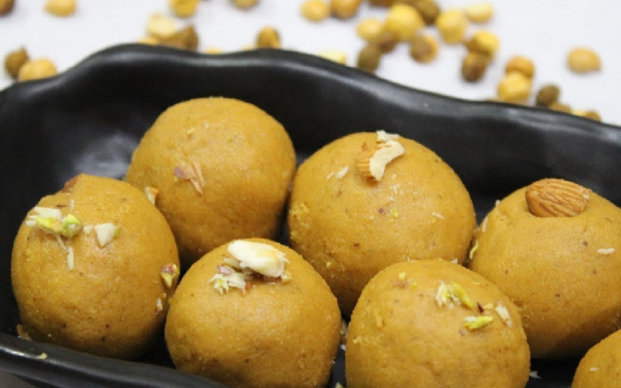 Recipe Tips: Make roasted gram laddus with this method, definitely add these things