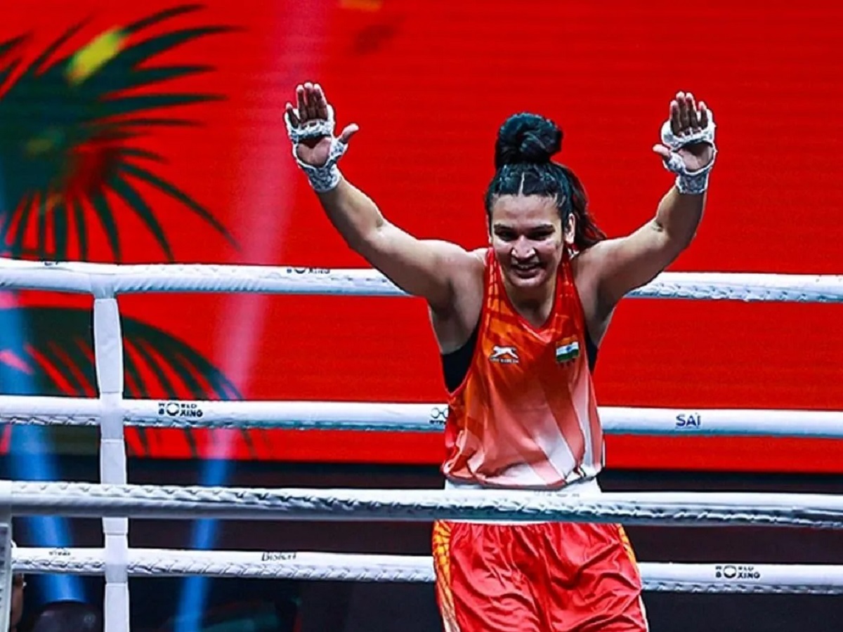 Arundhati Choudhary from Kota wins gold medal at the Asian Boxing Championship