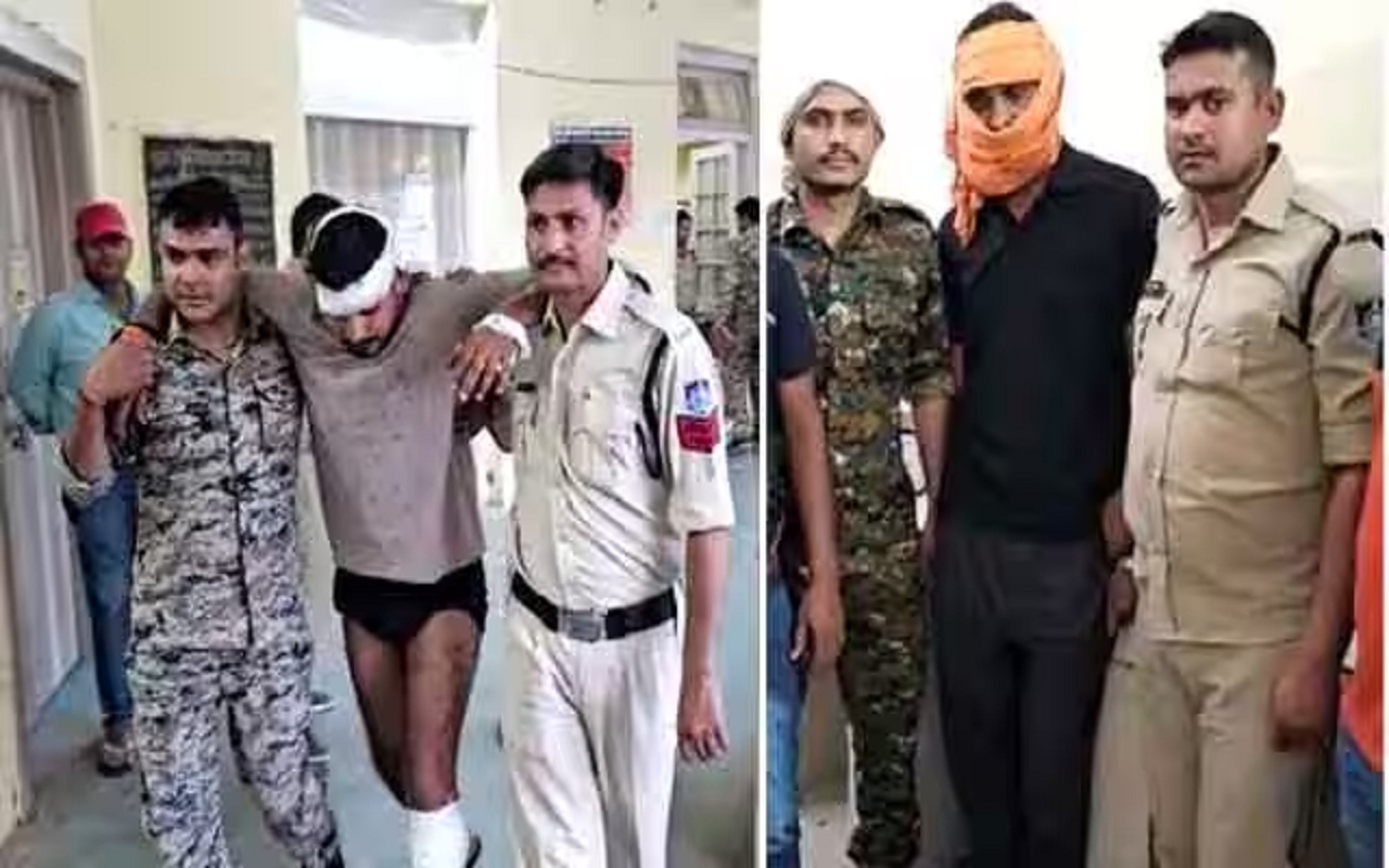 Madhya Pradesh: Arrested after two encounters including the main accused in Morena murder case