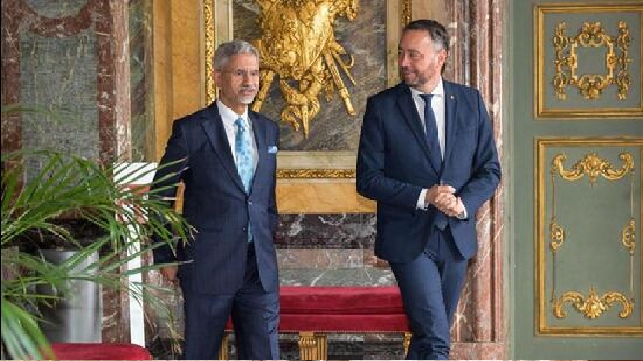 Jaishankar and Prevot discussed India's new approach against terrorism in Belgium...