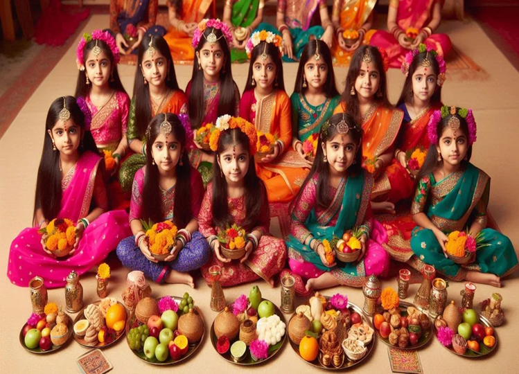 What to feed and what not to feed a girl on Ashtami or Navami day? Know the right rules