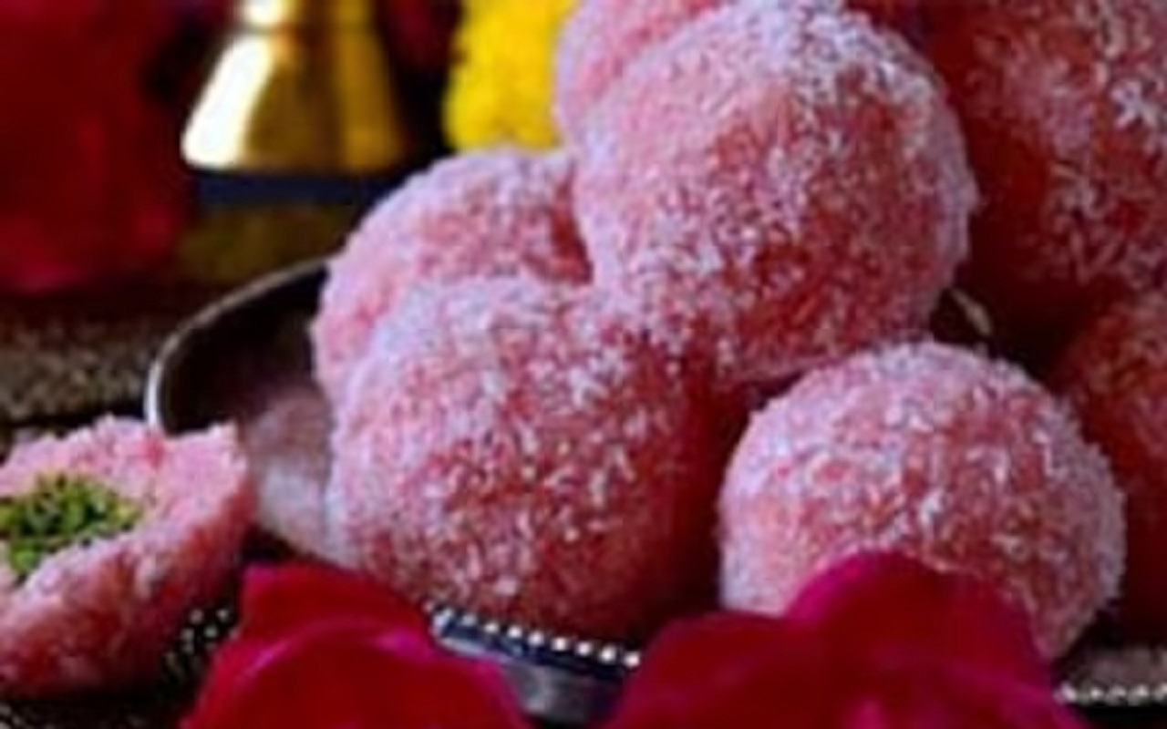 Recipe of the Day: Make Rose-Coconut Laddu on Diwali, this is the method