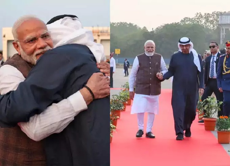 PM Modi: The world saw the closeness of UAE President and PM Modi, both the leaders met with warm enthusiasm, did a road show
