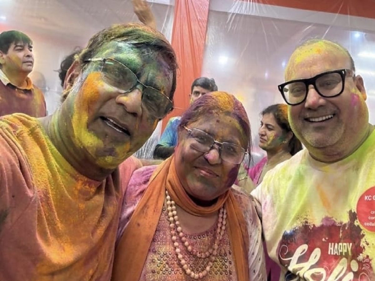 The 'Rangilo Rajasthan' Holi festival was celebrated with great enthusiasm in Brampton