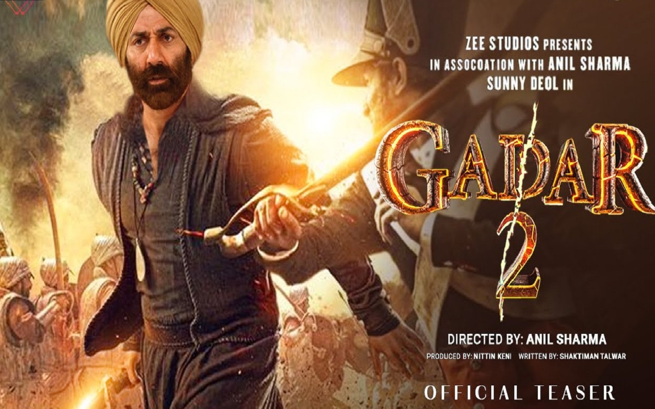 Gadar 2: Teaser of Sunny Deol's film Gadar 2 came out, this son-in-law of Pakistan is giving dialogue to people.....