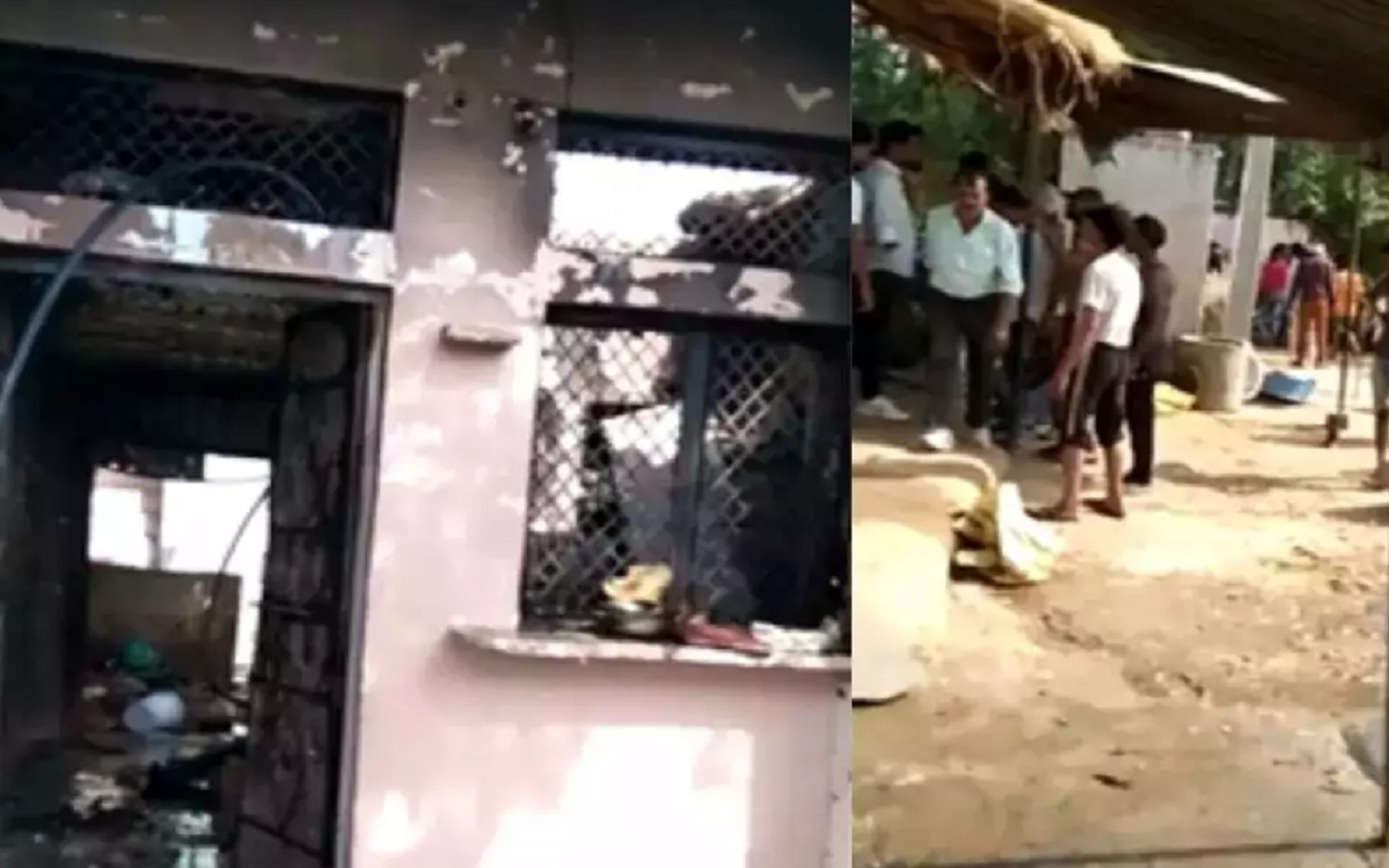 Three children burnt to death in house fire in Madhya Pradesh's Bhind