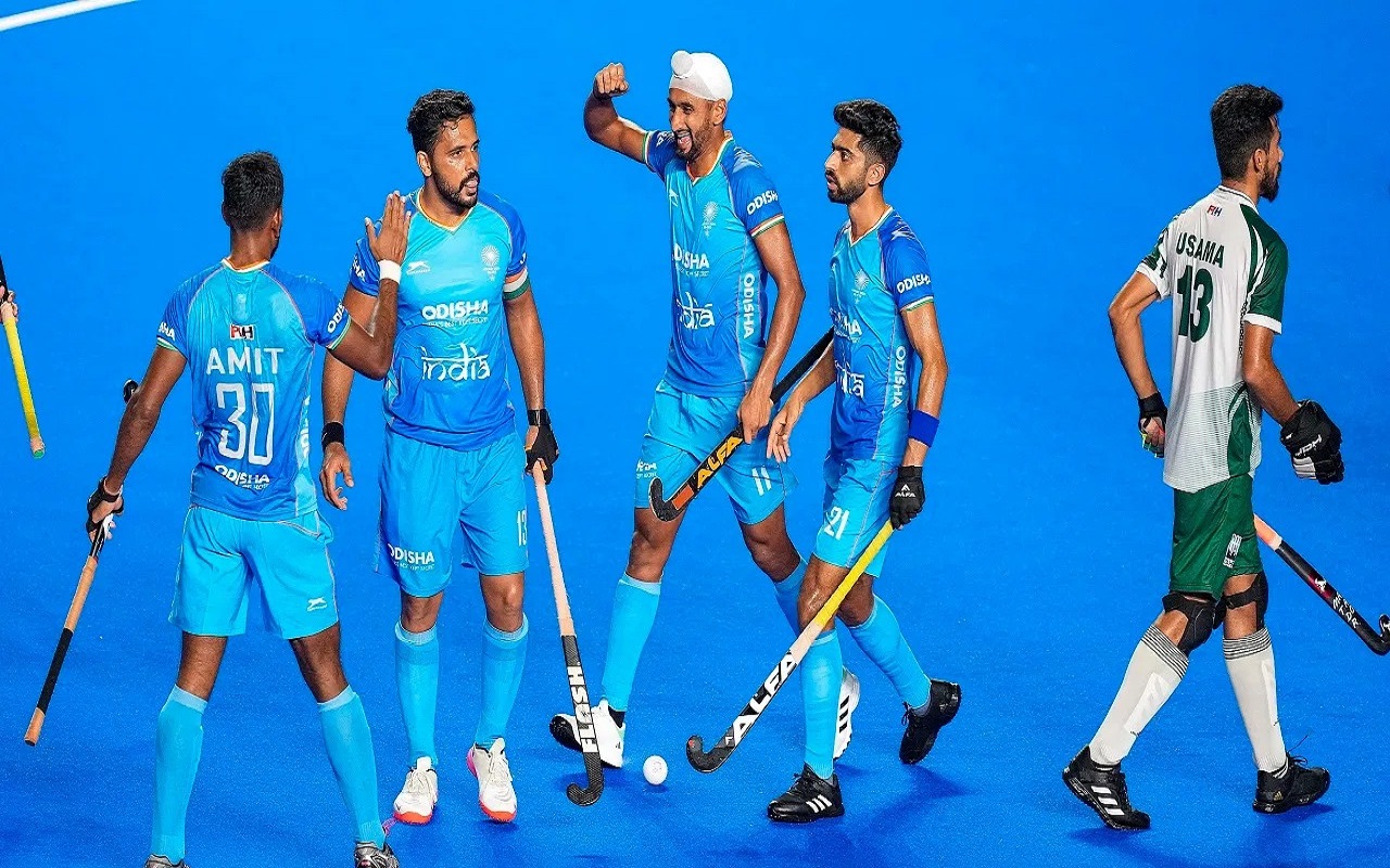 Asian Champions Trophy: Indian hockey team beat Pakistan 4-0, Pak team out of tournament