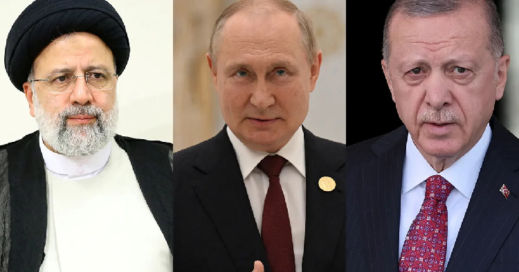 Russia: Iranian President meets Putin, is Israel ready to be surrounded from all sides?